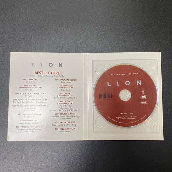 DVD FYC For Your Consideration Lot Precious Brothers Modern Family Lion Screener - Picture 13 of 13